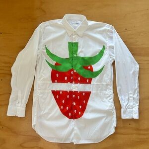 Comme des Garcons SHIRT Strawberry Button Down